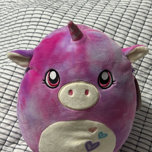 Pink Tie-Dye Unicorn Squishmallow (Valentine's Edition) 🦄💖 - Picture 2 of 4